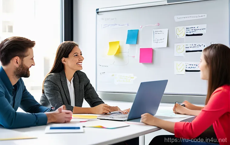 코딩교육지도사와 팀워크 중심 학습 - **Prompt 1: Personalized IT Mentorship**
    A bright, modern co-working space with large windows an...