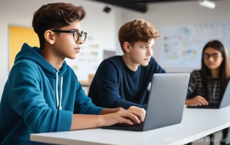 코딩교육지도사와 국제적인 교육 트렌드 - **Prompt for Children's Coding Class (Age 6-10):**
"A vibrant and cheerful coding classroom fill... 코딩교육지도사와 국제적인 교육 트렌드 - **Prompt for Children's Coding Class (Age 6-10):**
"A vibrant and cheerful coding classroom fill...