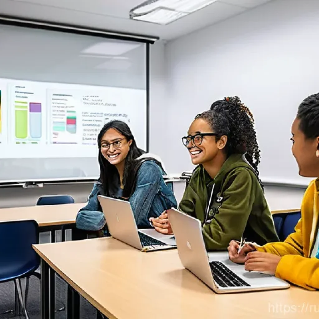 코딩교육지도사와 학습 환경 구성 사례 - **A Vibrant and Collaborative Coding Classroom with an Inspiring Mentor.**
A diverse group of yo...