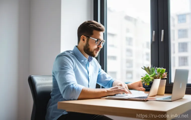 코딩교육지도사와 성인 학습자를 위한 전략 - **Prompt:** A focused adult learner in their late 30s, wearing a comfortable yet stylish long-sleeve...