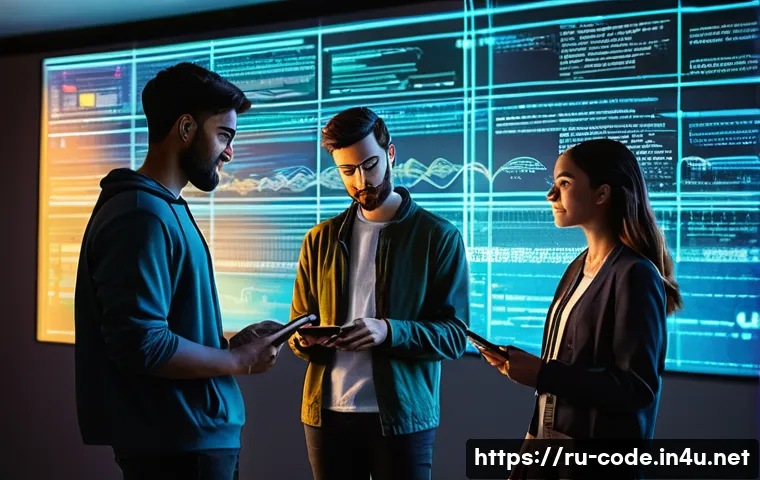 코딩교육지도사와 클라우드 컴퓨팅 교육 - **"Digital Mentors: Beacons in the Ocean of Code"**
A vibrant, medium shot illustration of a div...